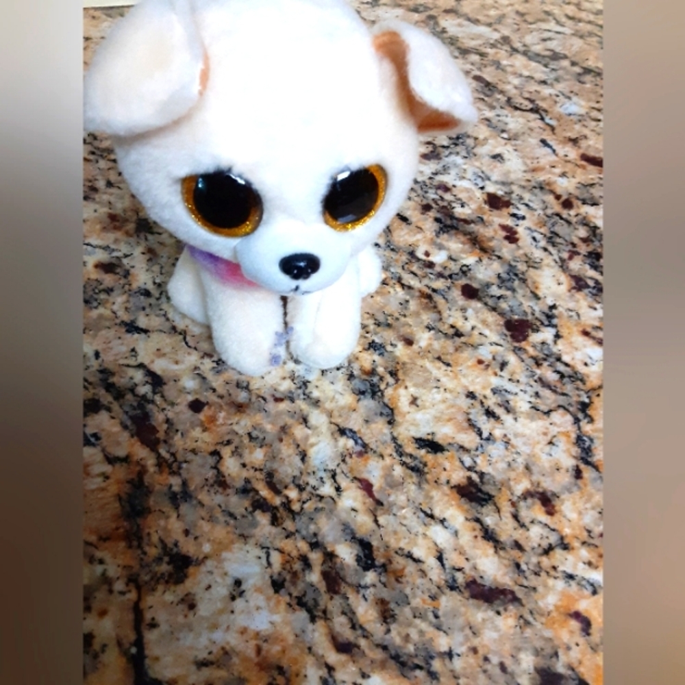 Dog beanie baby